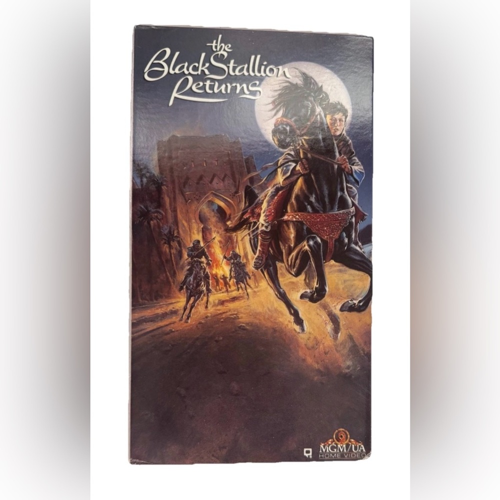 The  Black Stallion Returns 1983/1990 Video, VHS Format